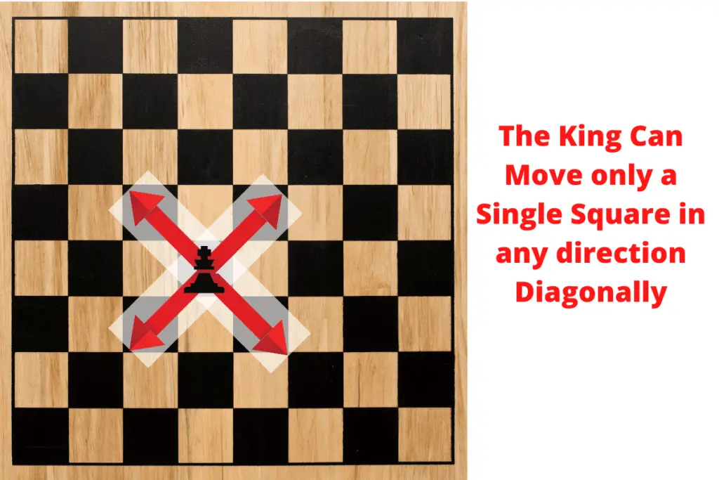 King diagonal move