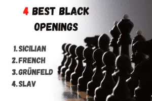 The 4 best Openings when playing black pieces in chess