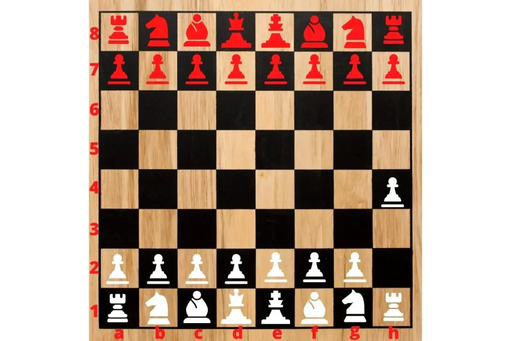 The Kádas opening is an unusual and unpopular opening move for white in chess
