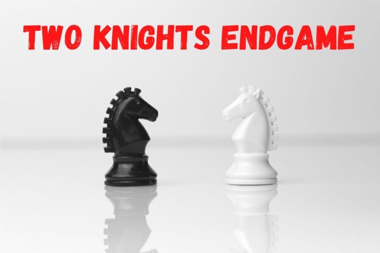 Two Knights End Game in Chess: Winning with Blunders