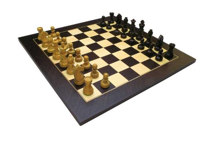Chess board dimensions for a standard board are between 17-21 inches square made up of ideally 2inch squares